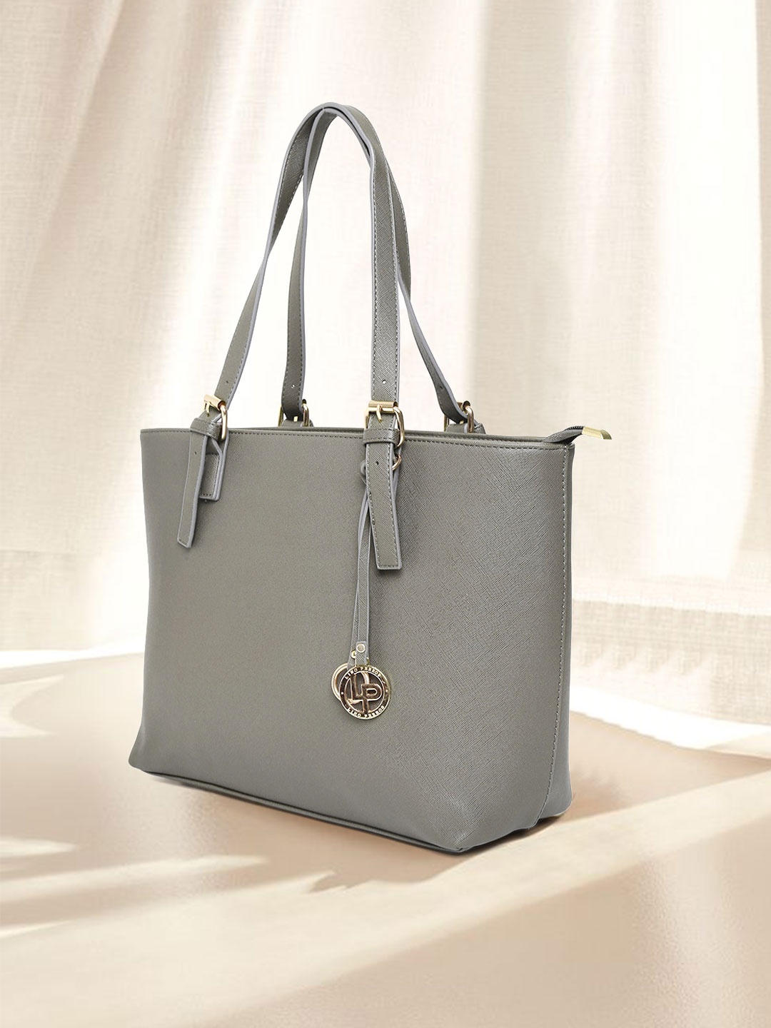 

Lino Perros Taupe Shoulder Bag