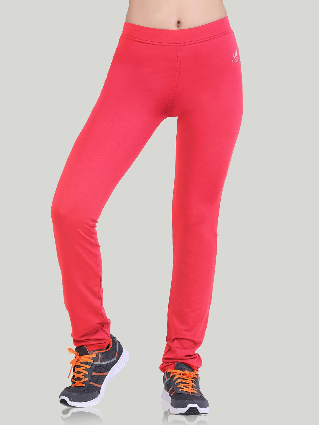 

LAASA SPORTS Women Red Solid Track Pants