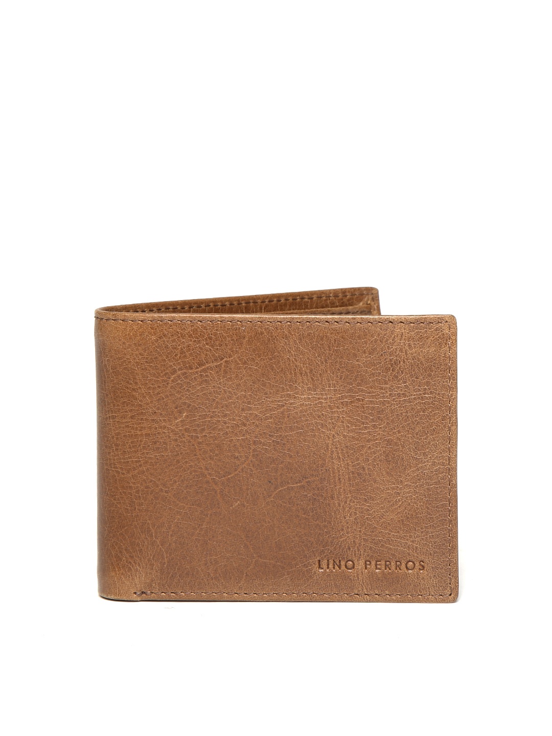 

Lino Perros Men Brown Solid Wallet