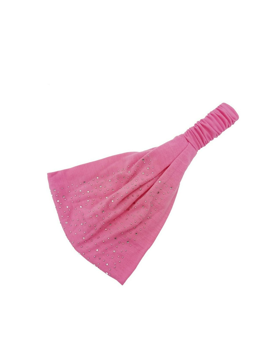 

EL REGALO Women Pink & Silver-Toned Embellished Hairband