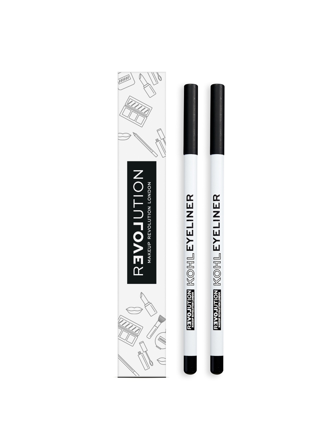 

Makeup Revolution London Set of 2 Kohl Eyeliners - Black