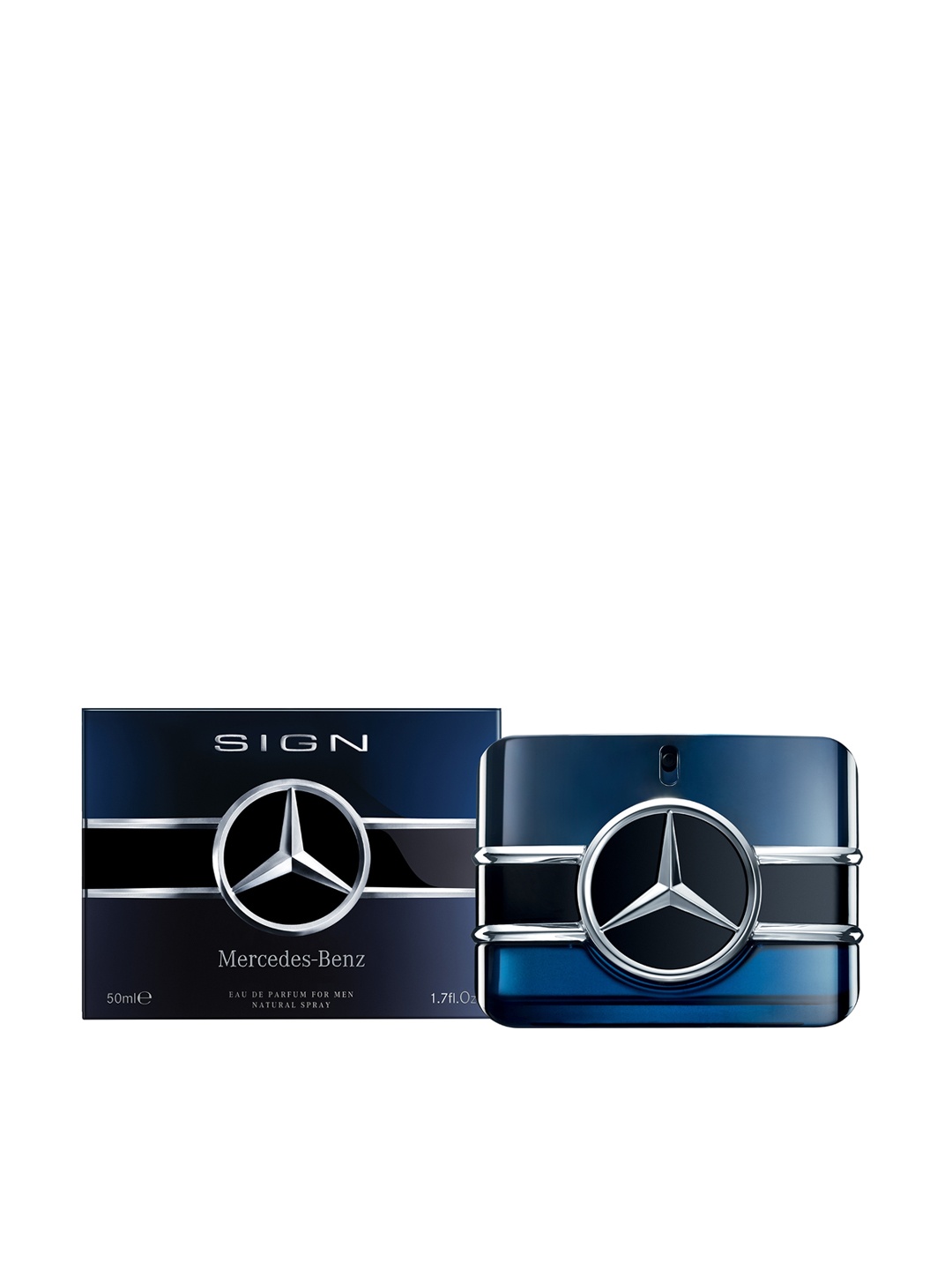 

Mercedes Benz Men Sign Eau De Parfum - 50 ml, Blue