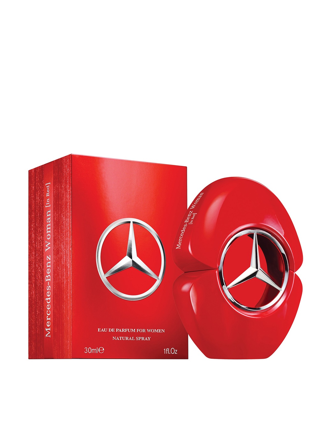 

Mercedes Benz Women Red Eau De Parfum 30ml, Transparent