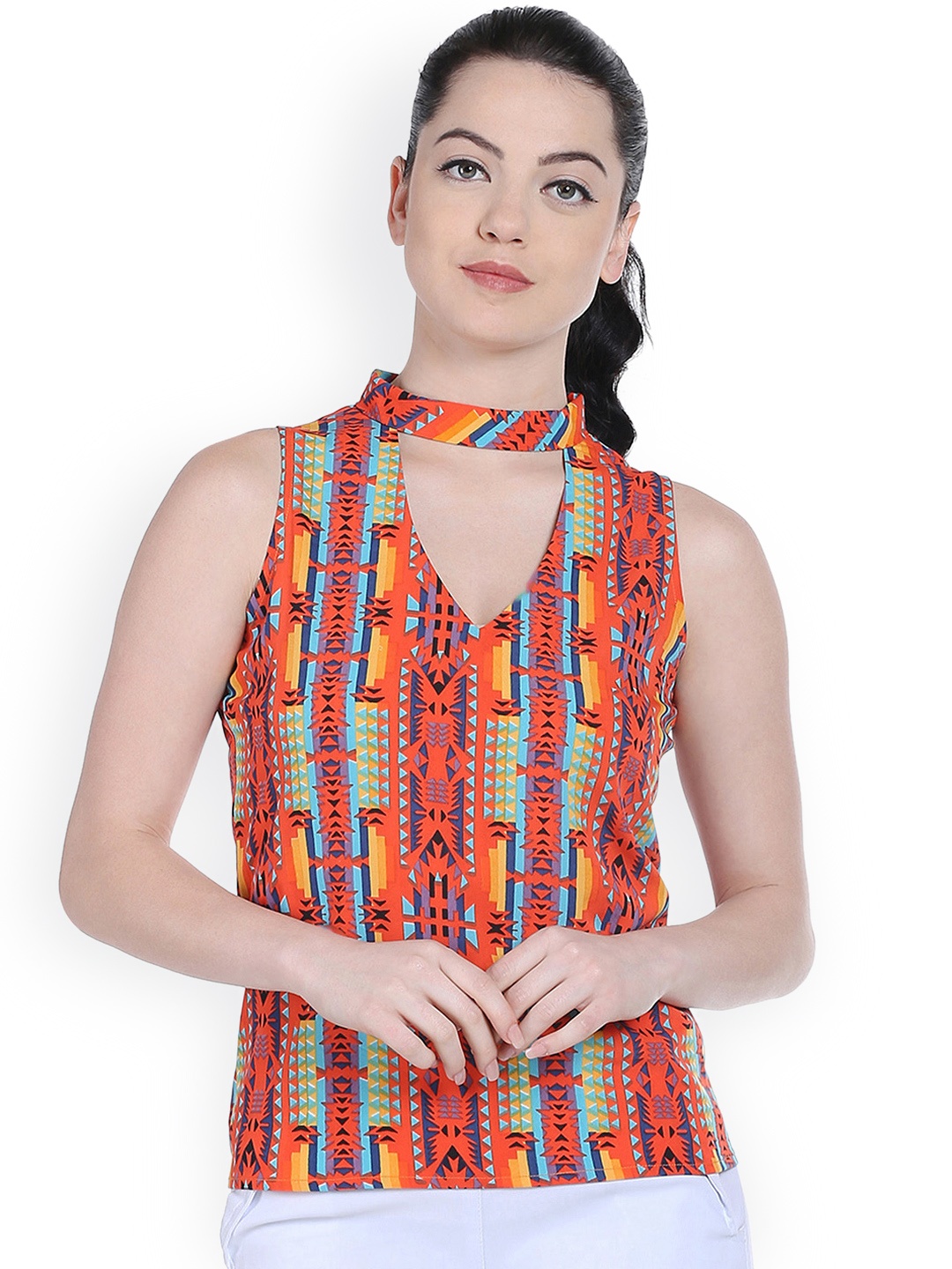 

Style Quotient Women Multicoloured Printed Top, Multi