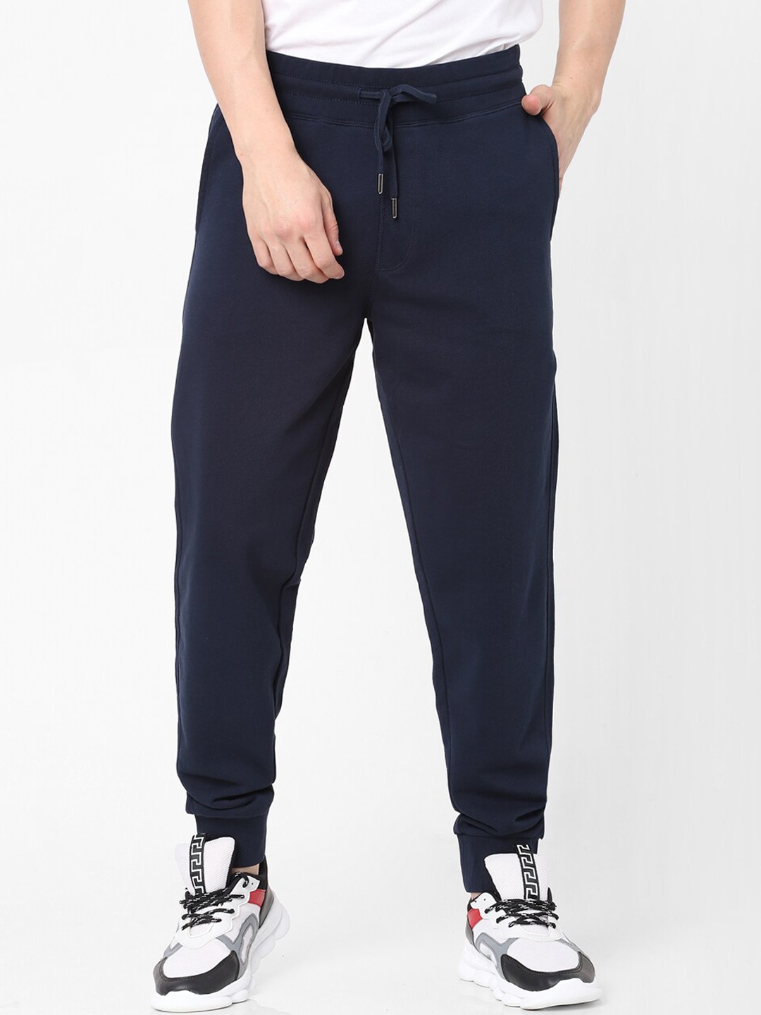 

Celio Men Navy Joggers, Navy blue