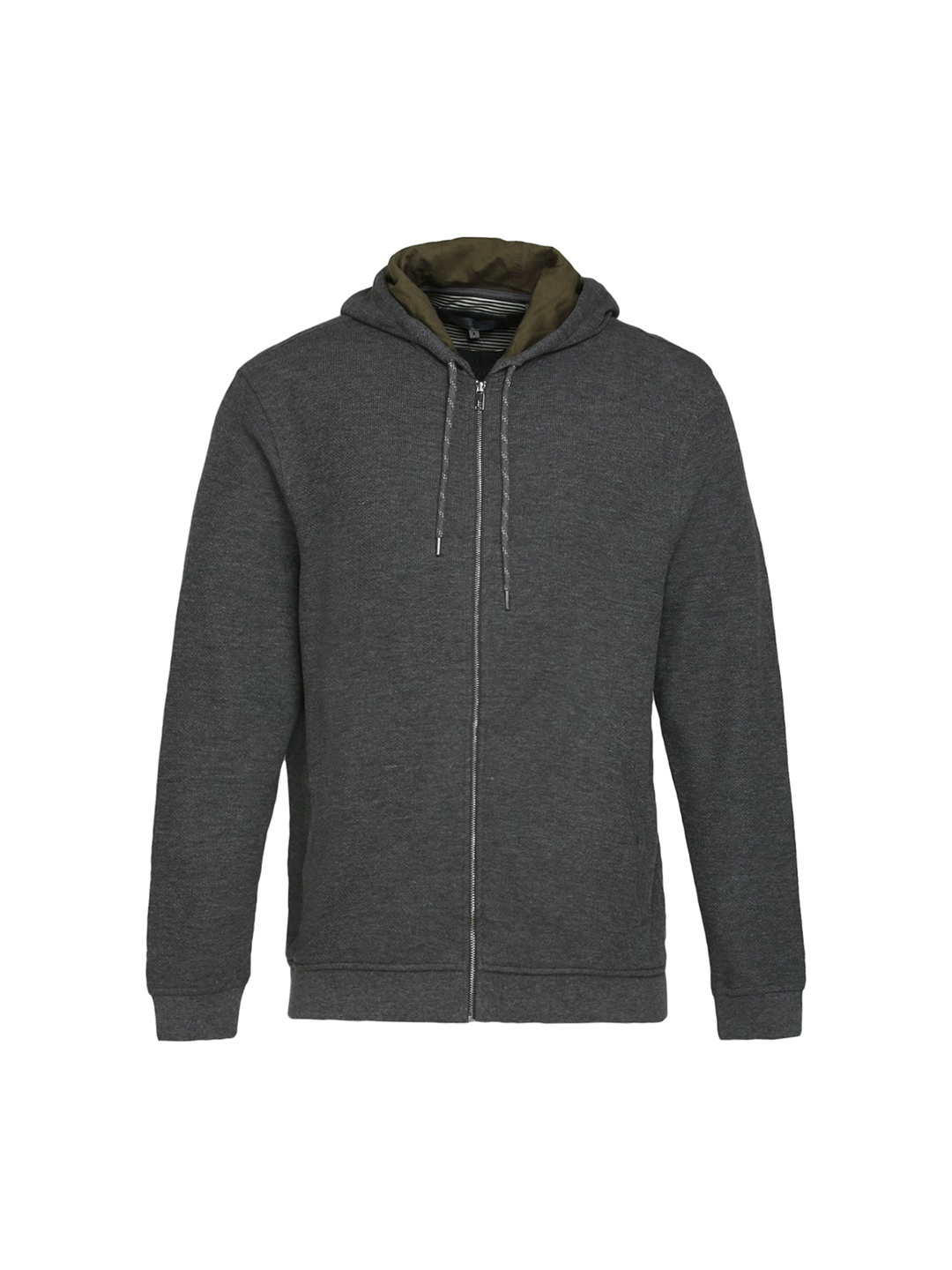 

Ted Baker Men Grey Hooded Sweatshirt