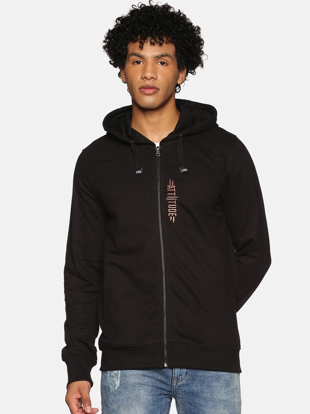 

ATTIITUDE Men Black Tailored Jacket