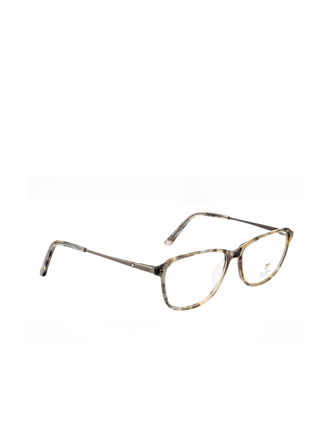 

Ted Smith Women Grey Abstract Full Rim Cateye Frames