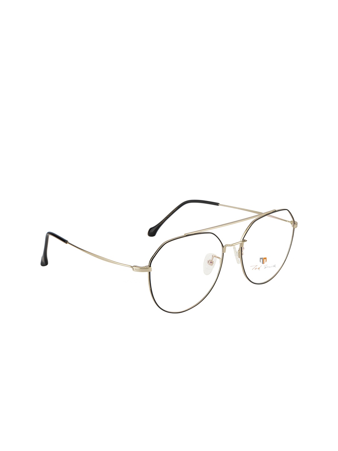 

Ted Smith Adult Black Full Rim Aviator Frames