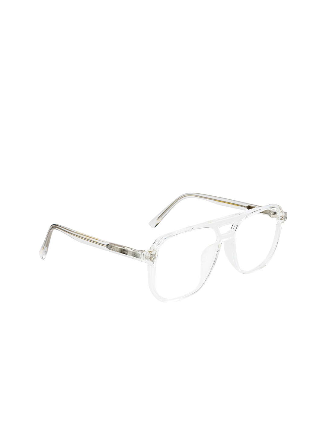 

Ted Smith Adult Transparent Full Rim Aviator Frames