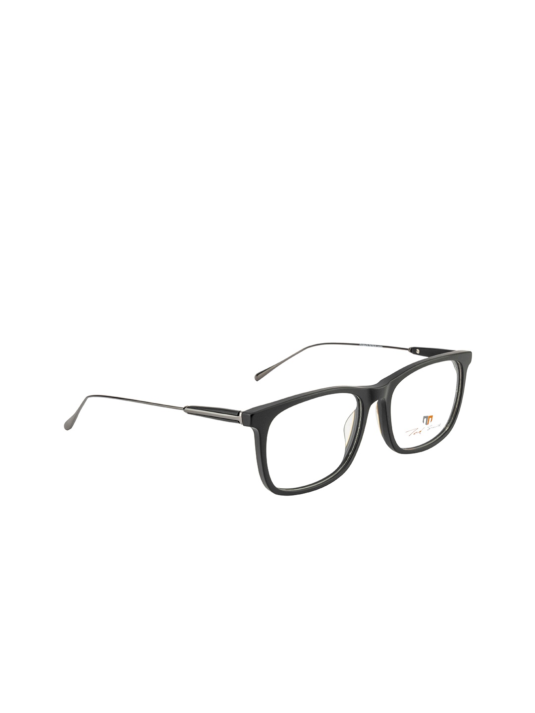 

Ted Smith Unisex Black Solid Wayfarer Frames TS-354_M.BLK