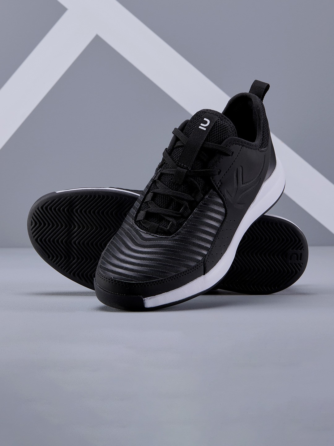 

Artengo By Decathlon Women Black Multi Court Tennis Shoes