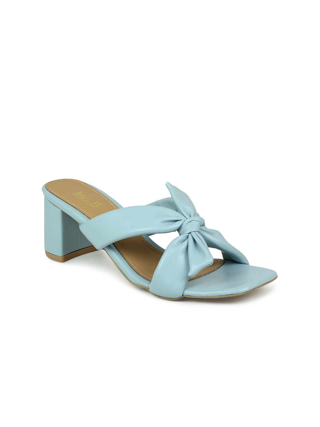 

Inc 5 Blue Block Sandals with Bows