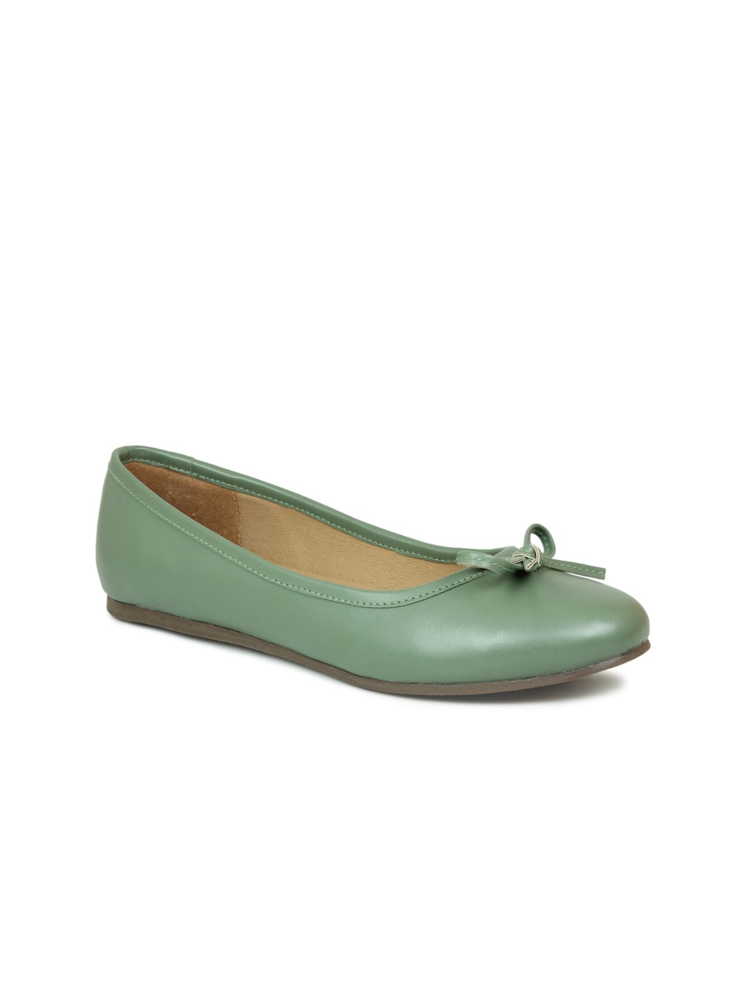 

Inc 5 Women Green Ballerinas with Bows