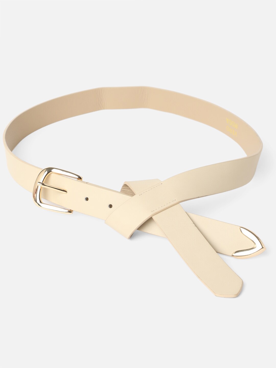 

Vero Moda Women Peach-Coloured PU Belt