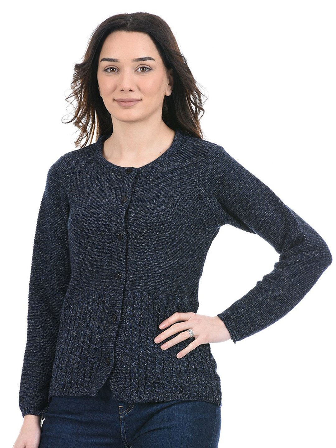 

American Eye Women Blue Cardigan
