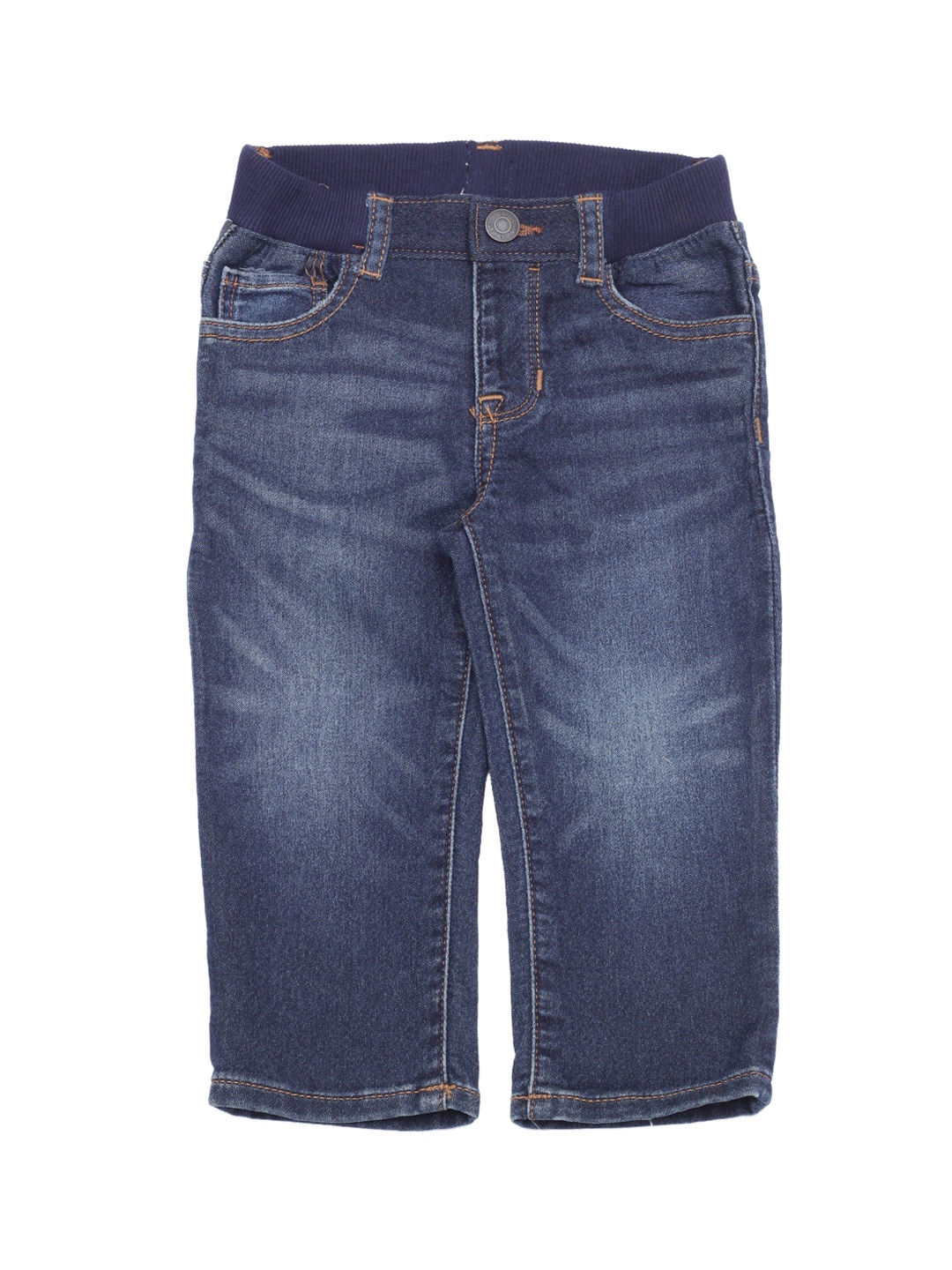 

Lil Lollipop Kids Blue Washed Regular Fit Jeans