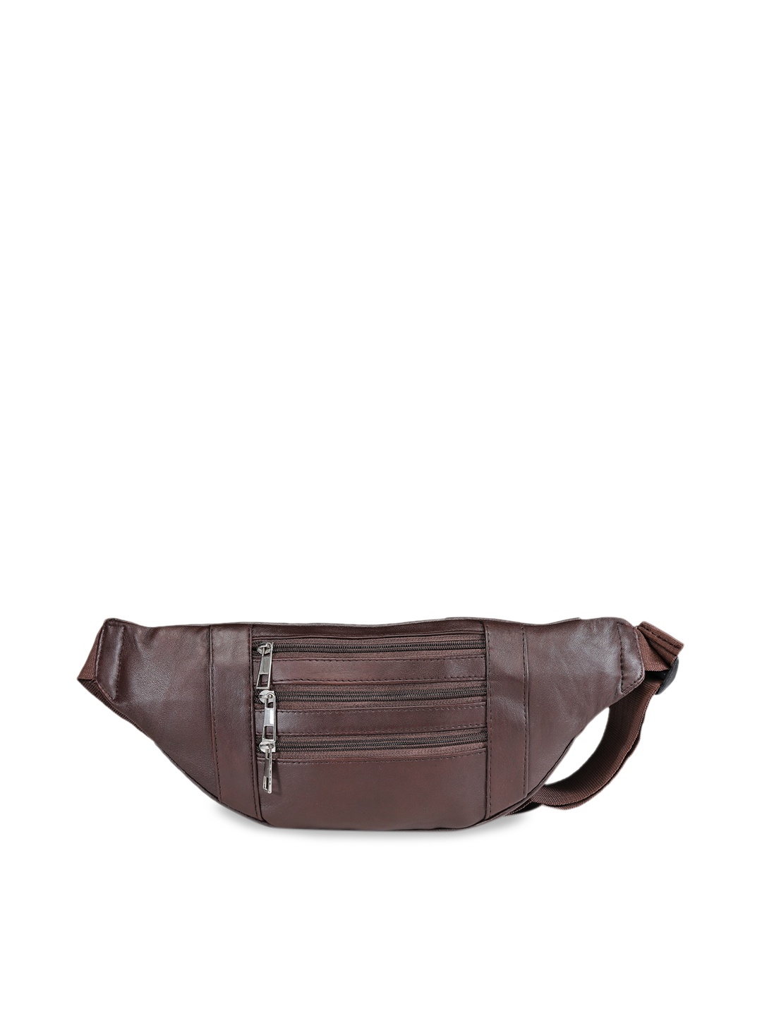 

K London Brown Leather Waist Pouch