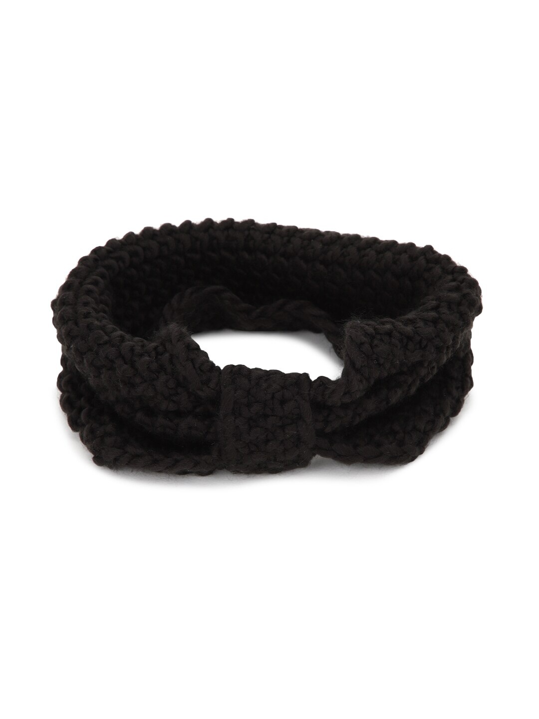 

FOREVER 21 Women Black Solid Hairband