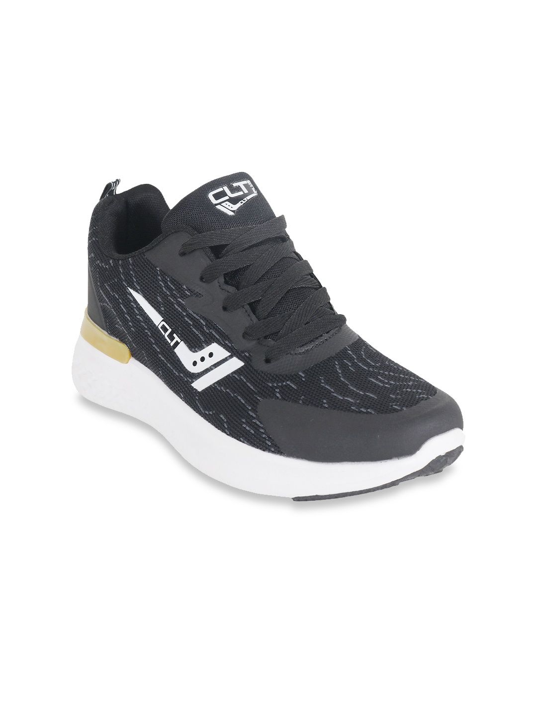 

CIPRAMO SPORTS Men Black Running Non-Marking Shoes