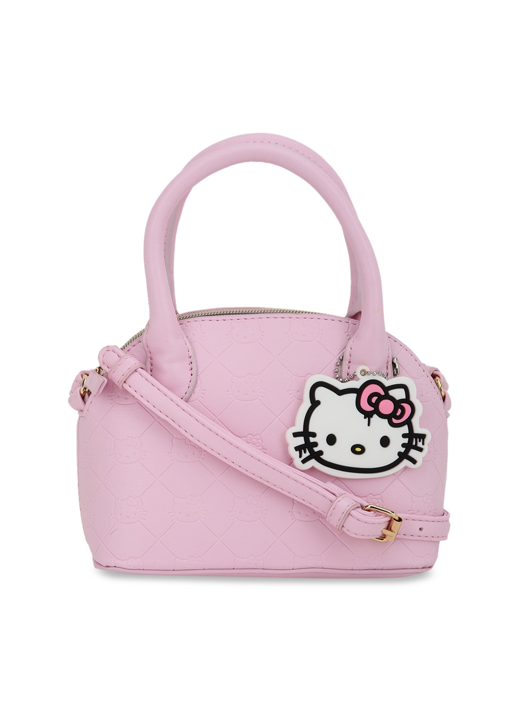 

FOREVER 21 Pink PU Structured Handheld Bag