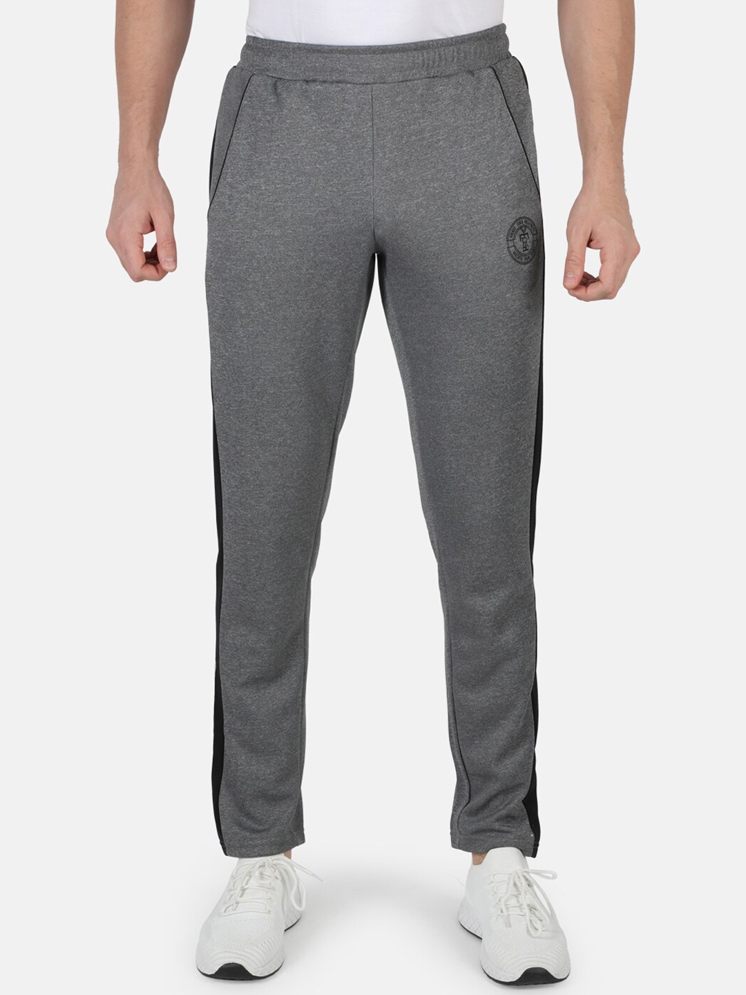 

rock.it Men Grey Solid Track Pants