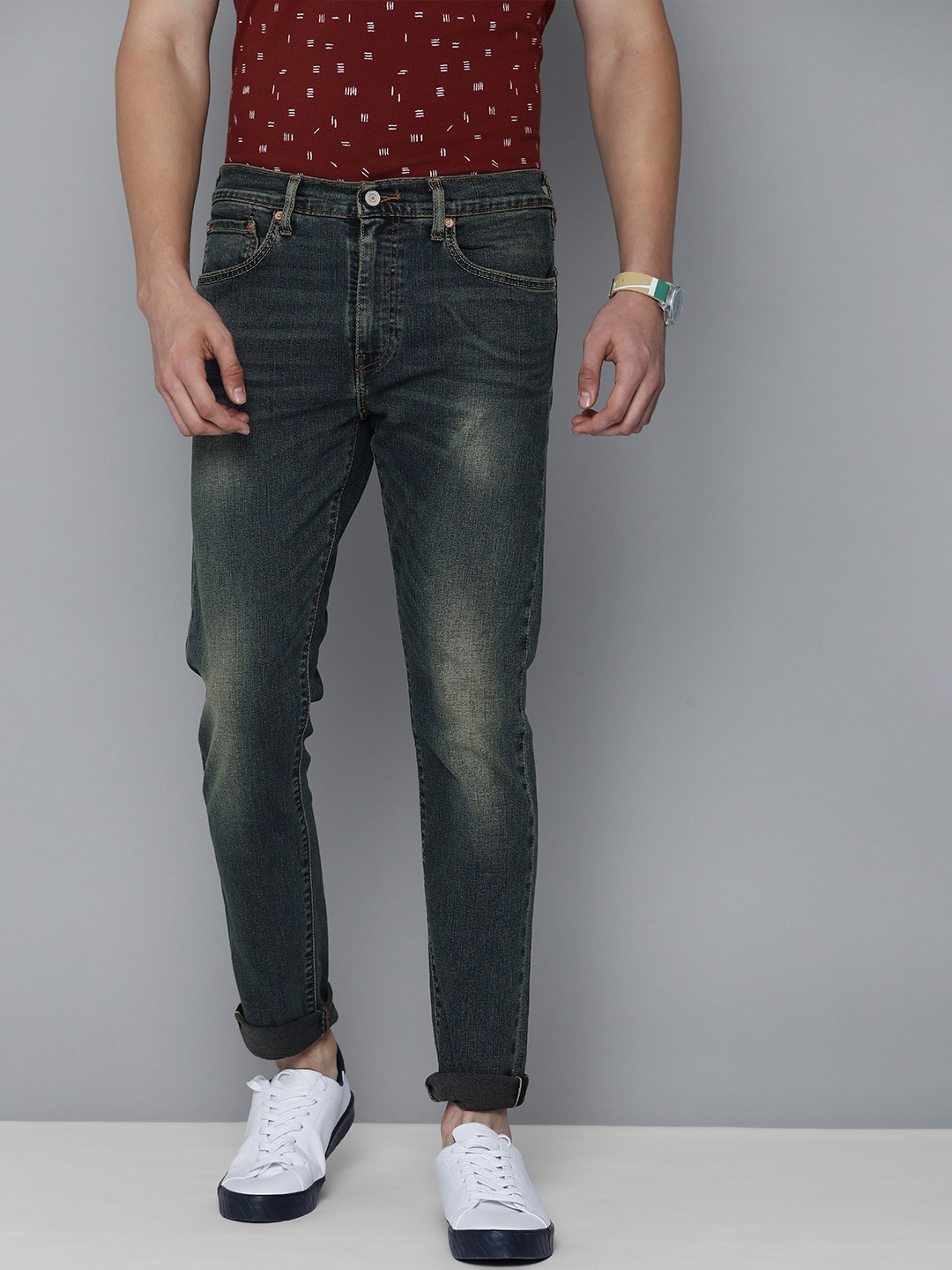 

Levis Men Blue Slim Fit Light Fade Stretchable Jeans