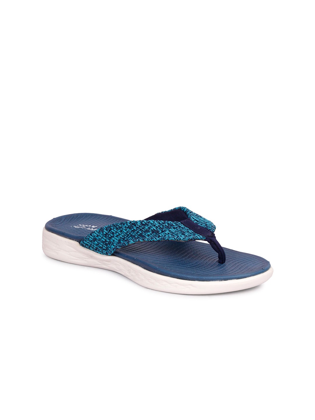 

SKORA Women Navy Blue Thong Flip-Flops