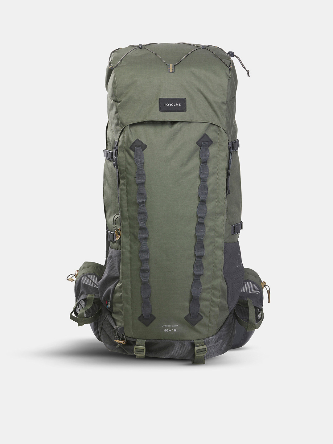 

FORCLAZ By Decathlon Unisex Green & Grey Backpack