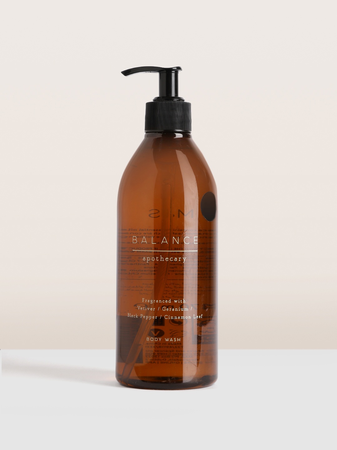 

Marks & Spencer Vegan Balance Apothecary Body Wash 470 ml, Brown