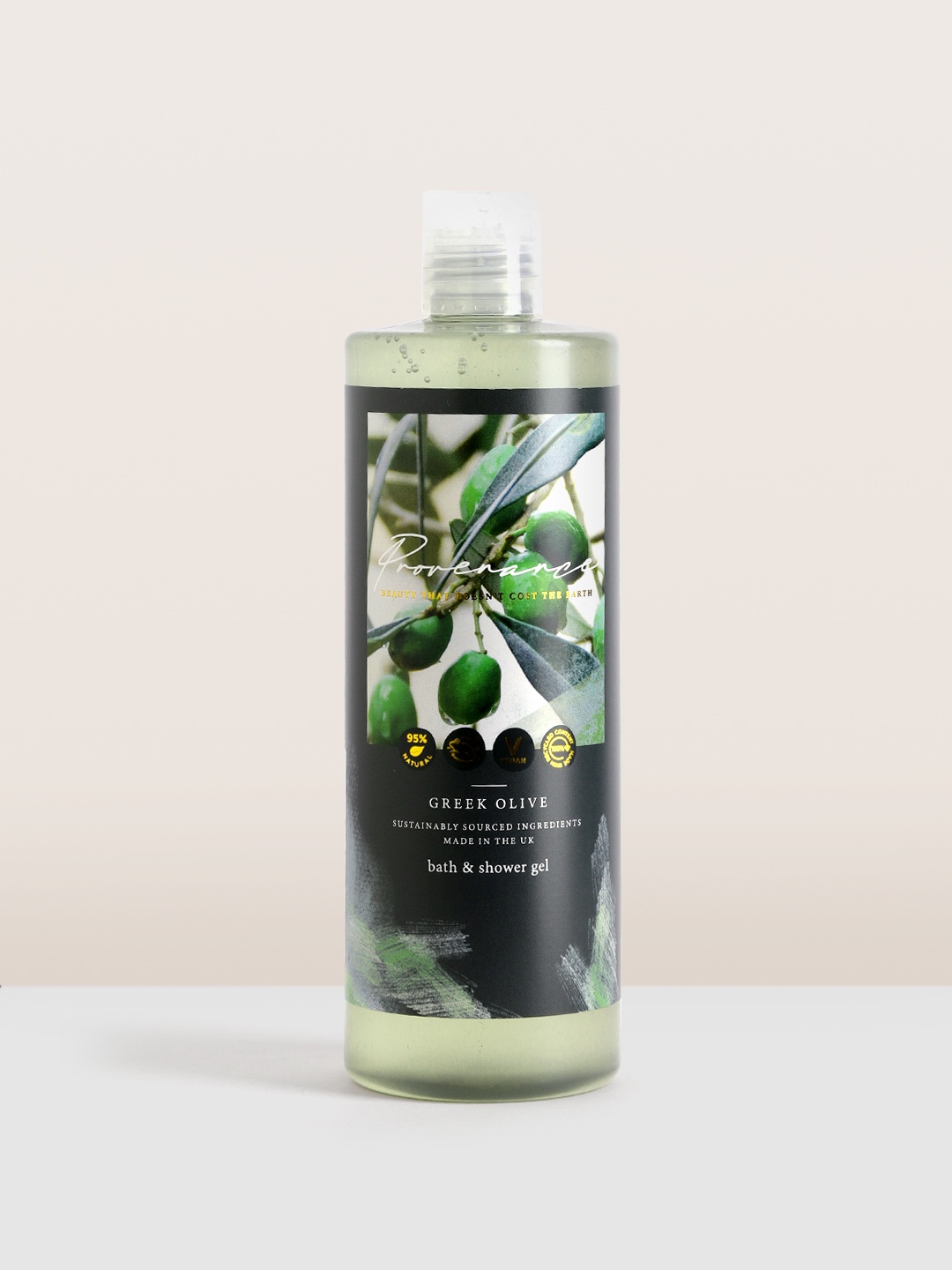 

Marks & Spencer Provenance Greek Olive Bath & Shower Gel 500 ml, Black