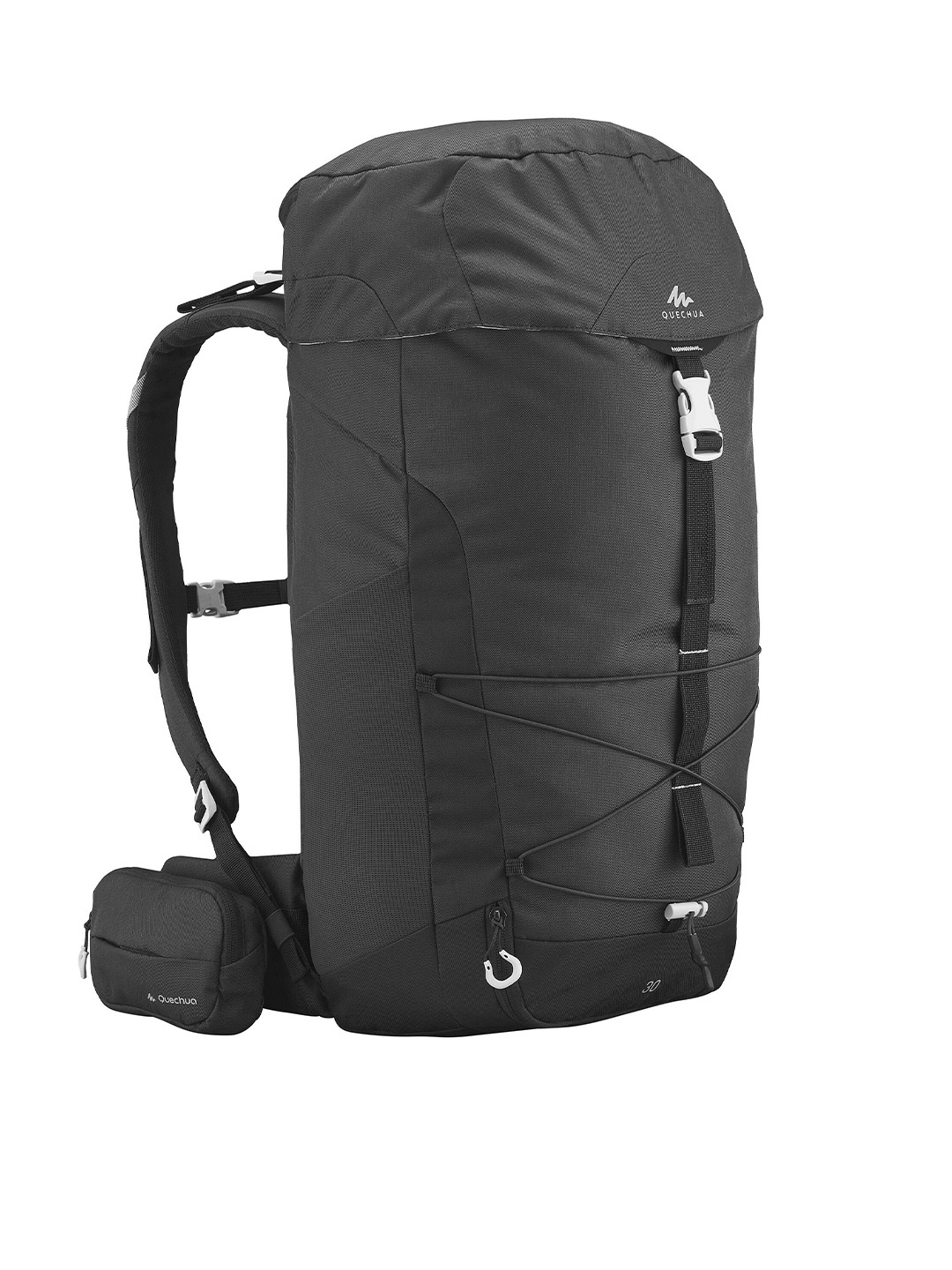 

Quechua By Decathlon Unisex Black Hiking Rucksacks