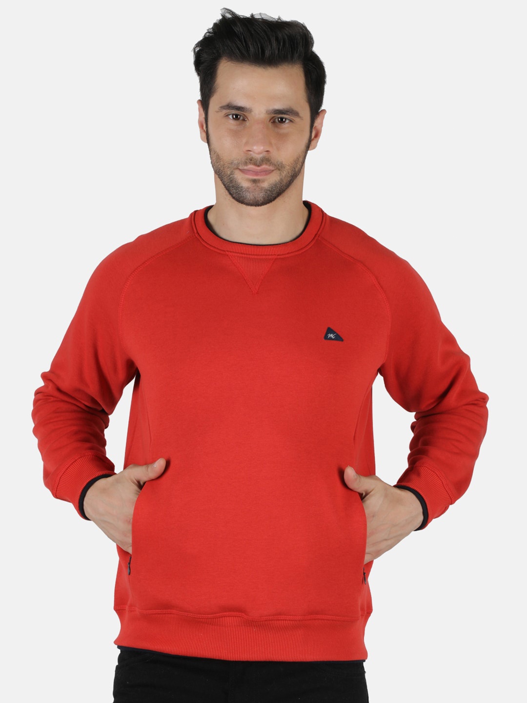 

Monte Carlo Men Rust Orange Sweatshirt