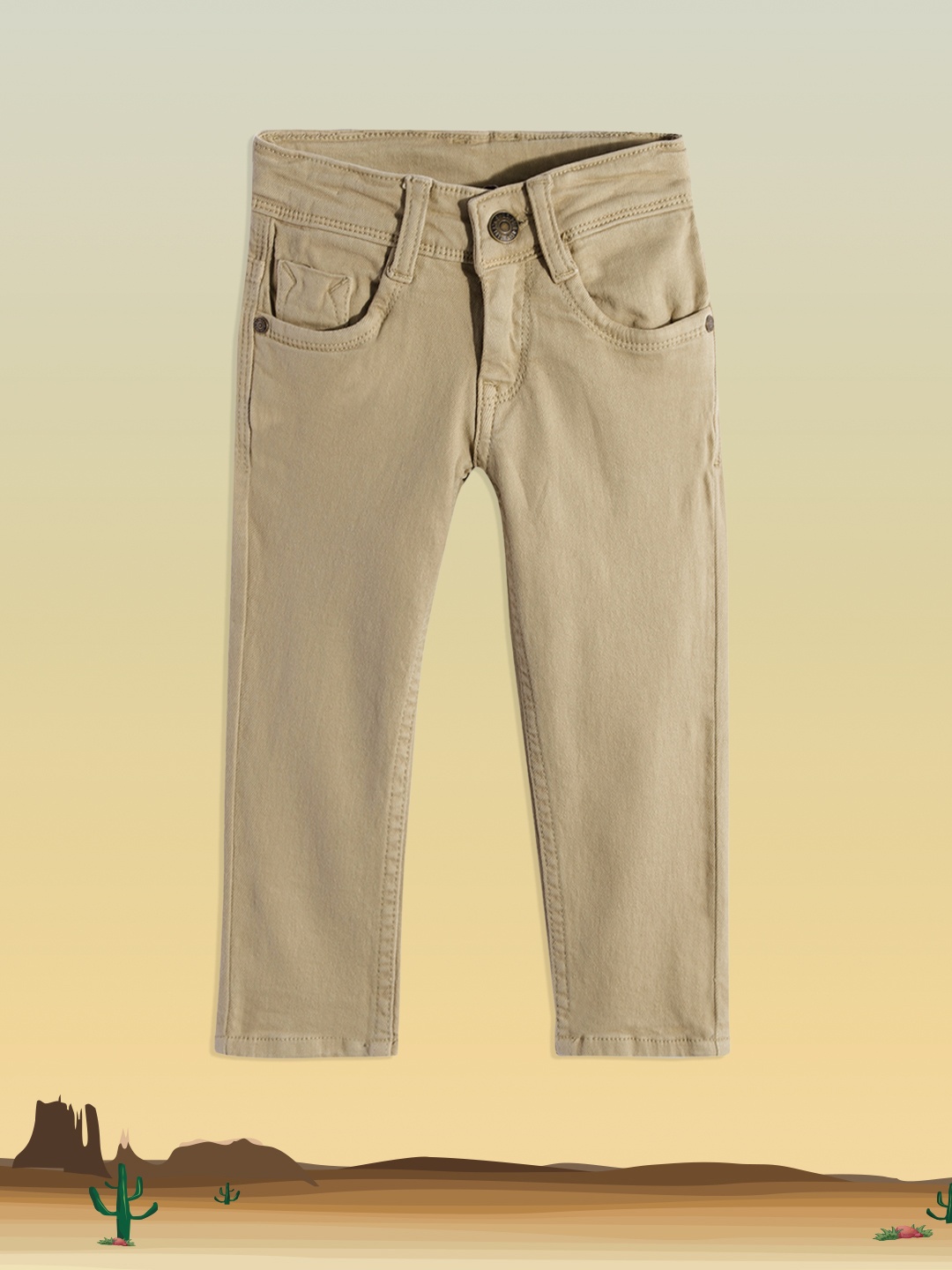 

U.S. Polo Assn. Kids Boys Beige Jeans