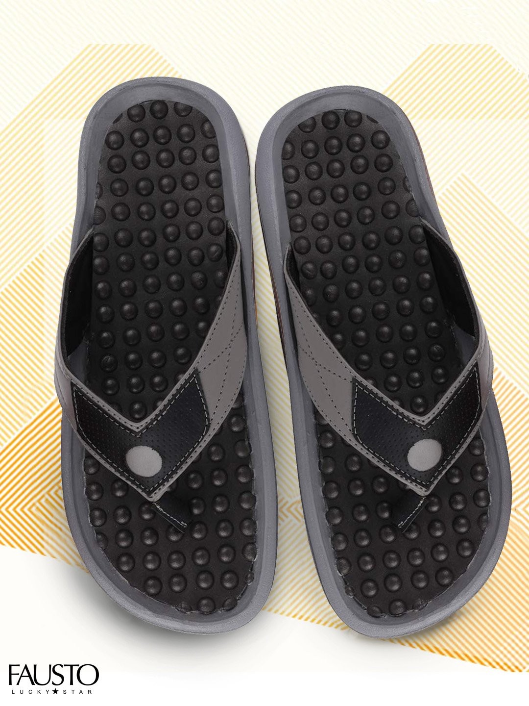 

FAUSTO Men Black Slip-On