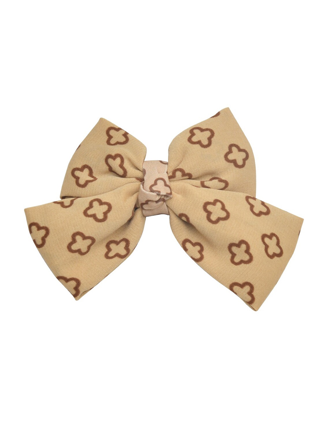 

FUNKRAFTS Girls Beige & Brown Alligator Hair Clip
