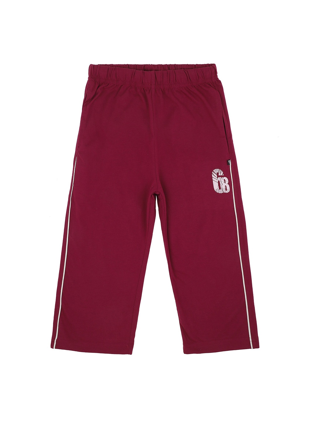 

PROTEENS Girls Maroon & White Capris