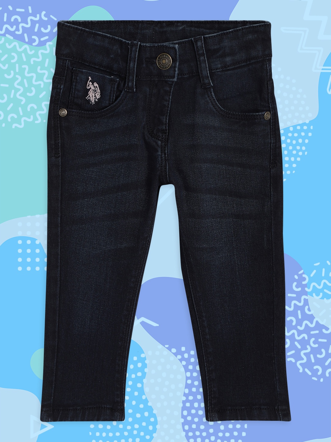 

U S Polo Assn Kids Girls Blue Jeans