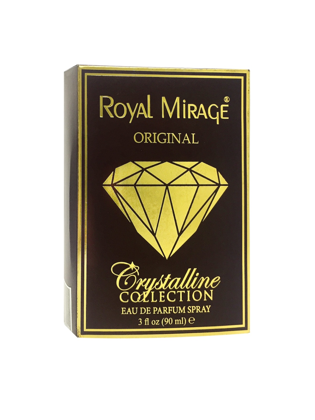 

Royal Mirage Original Crystalline Collection Long Lasting Eau De Parfum Spray 90 ml, Gold