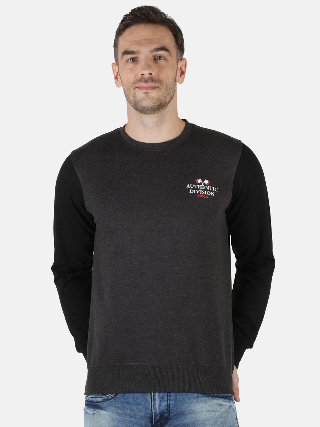 

Monte Carlo Men Grey Sweatshirt