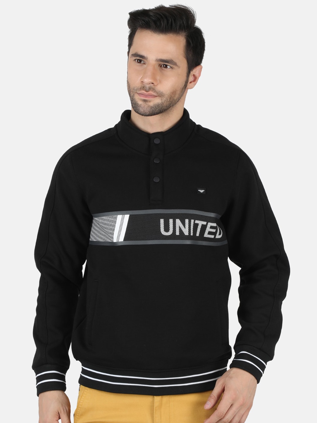 

Monte Carlo Men Multicoloured Printed Sweatshirt, Multi