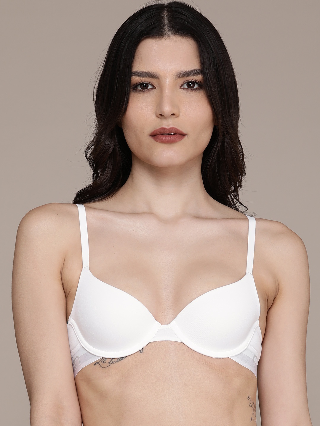 

Calvin Klein Underwear White Bra Underwired Lightly Padded