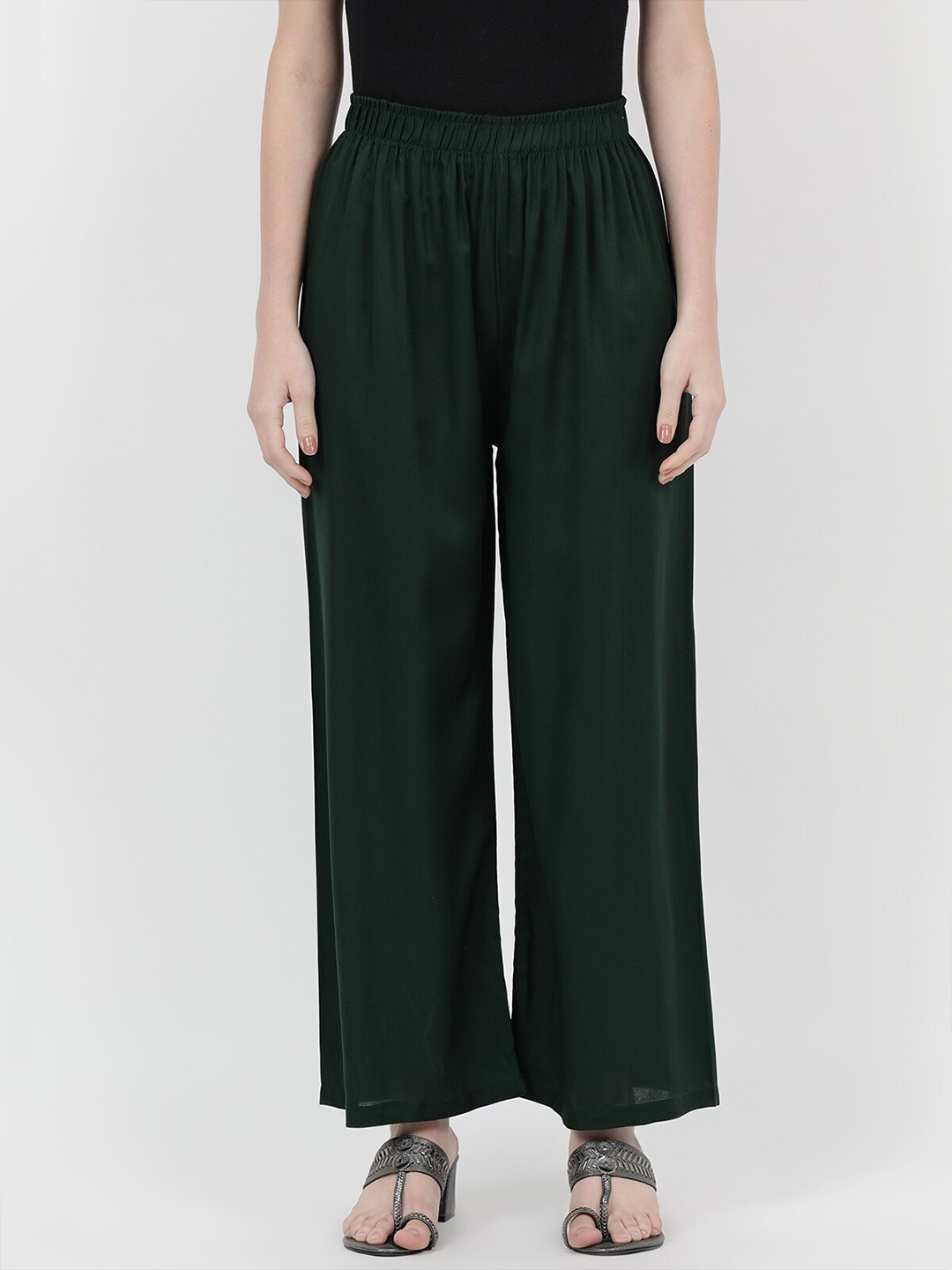 

V2 Value & Variety Women Green Ethnic Palazzos