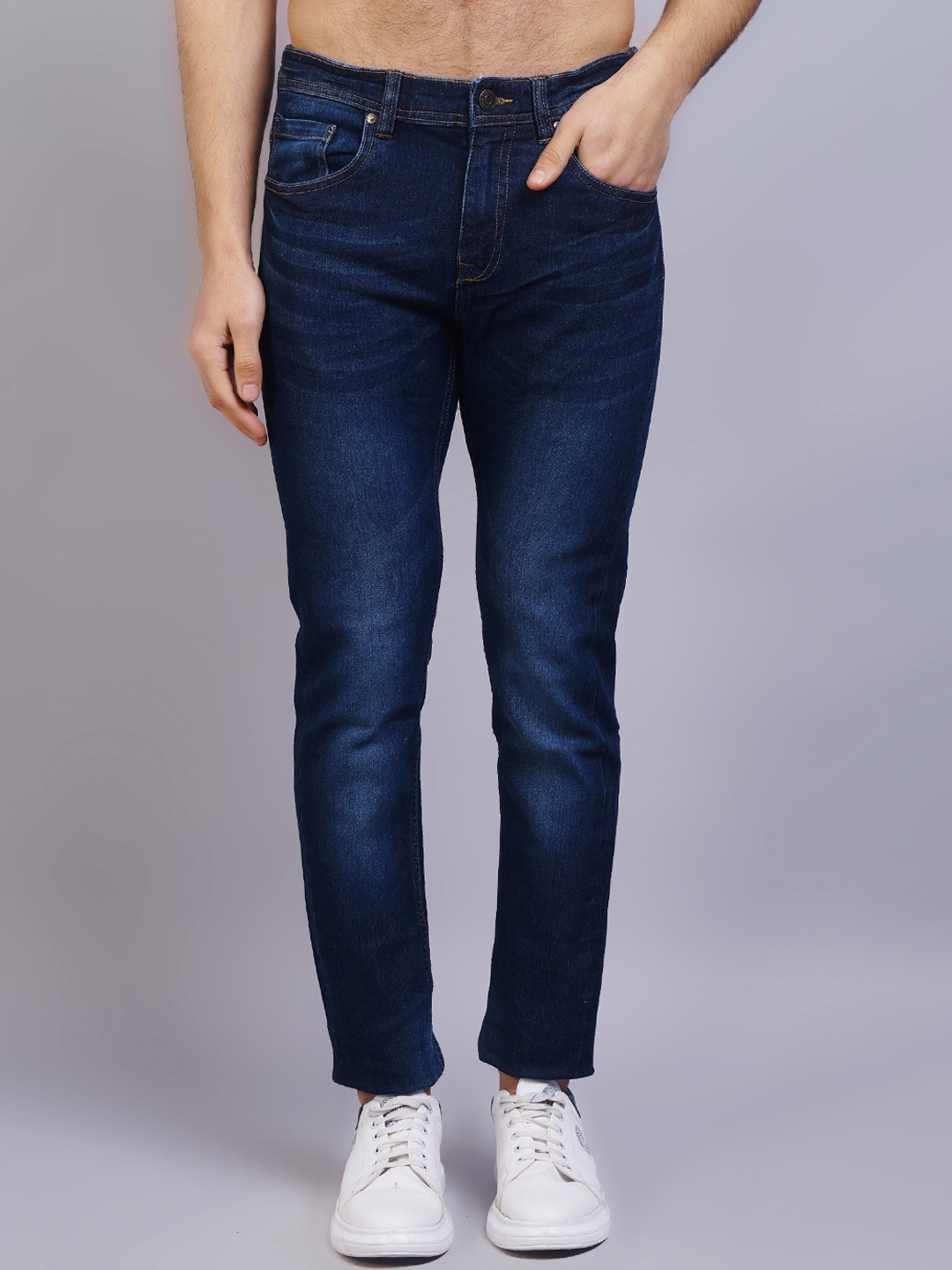 

GRACIT Men Blue Skinny Fit Light Fade Stretchable Jeans