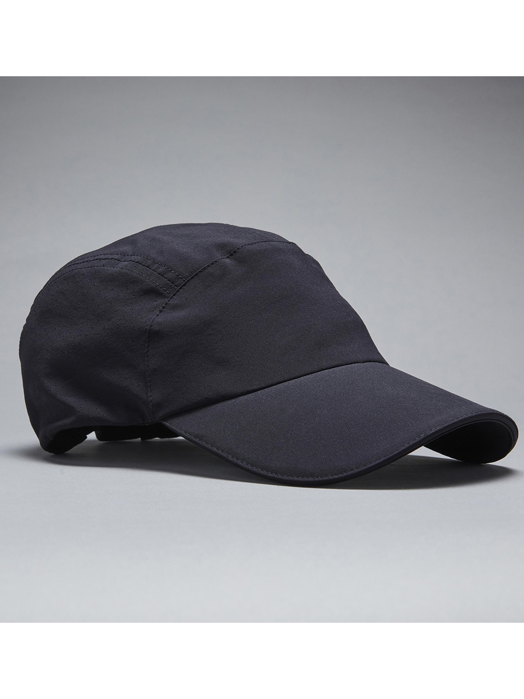 

Domyos By Decathlon Unisex Black Solid Baseball Cap
