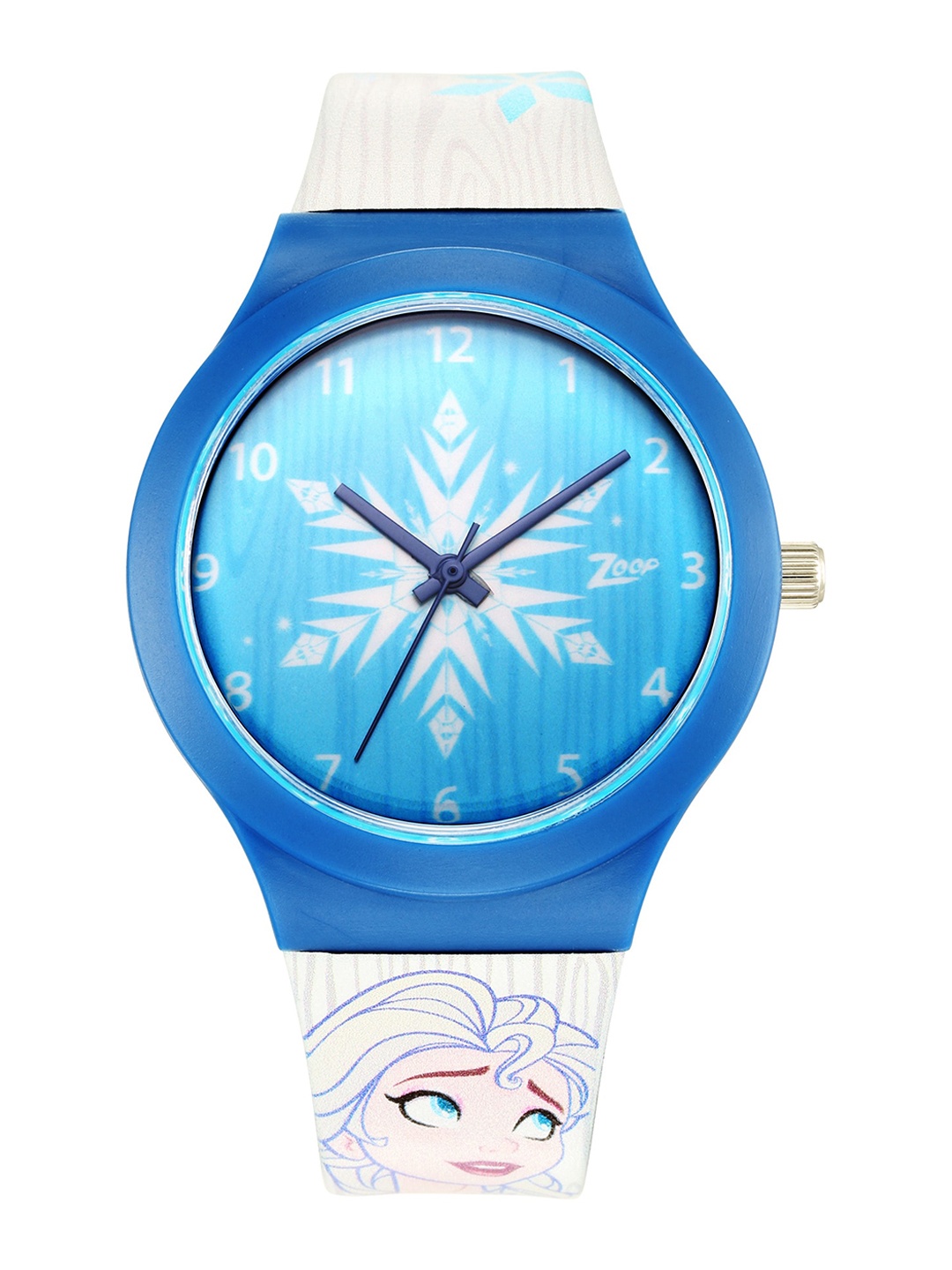 

ZOOP from TITAN Unisex Kids Blue Printed Dial & Blue Straps Analogue Watch 16018PP02
