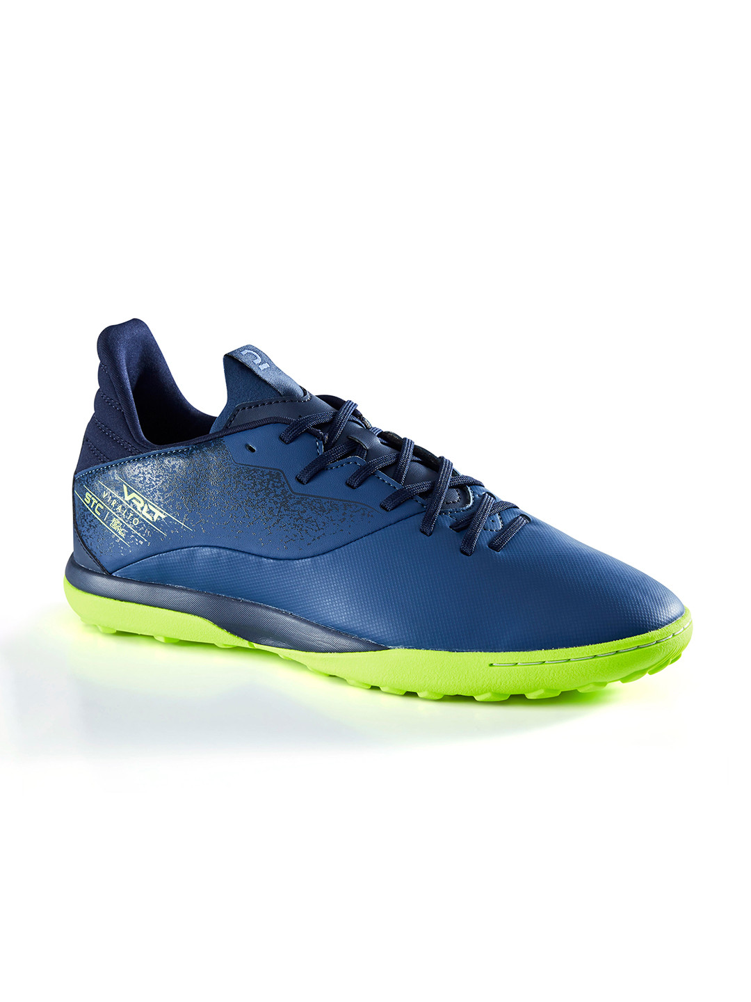 

Kipsta By Decathlon Unisex Navy Blue Football Non-Marking Shoes