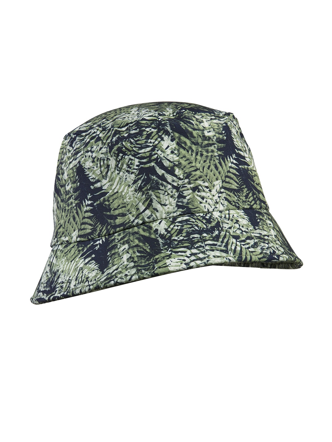 

FORCLAZ By Decathlon Unisex Green Tropical Printed Travel Round Hat