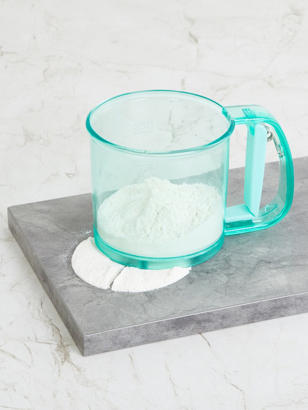 

Home Centre Green Solid Flour Sifter