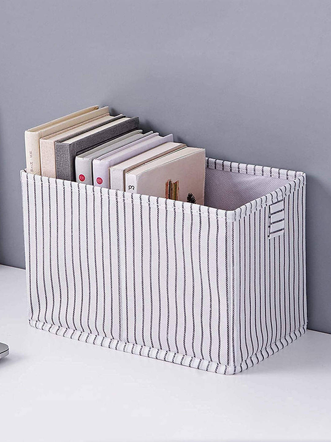

HOUSE OF QUIRK Set Of 3 Grey Solid Drawer Organizers